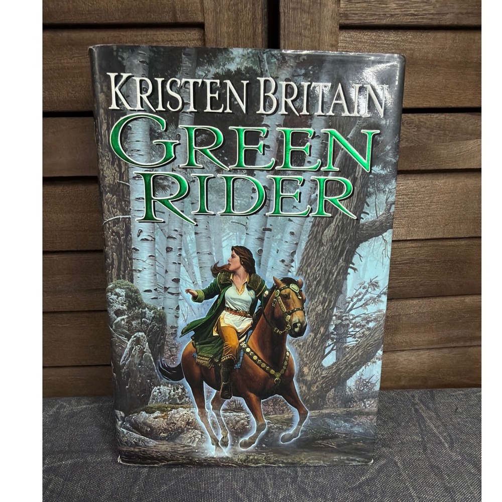 DAW Green Rider Hardcover Kristen Britain 1st Printing 1998 Fantasy Novel
